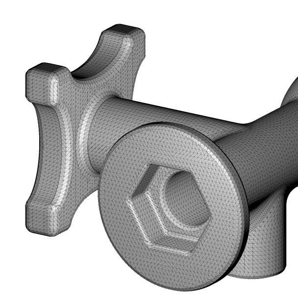 Plastic Two Way Faucet 3D model_8