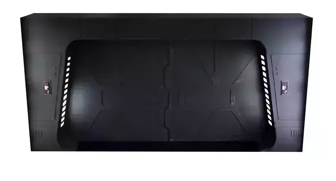 Star Wars Imperial Door Low-poly 3D model