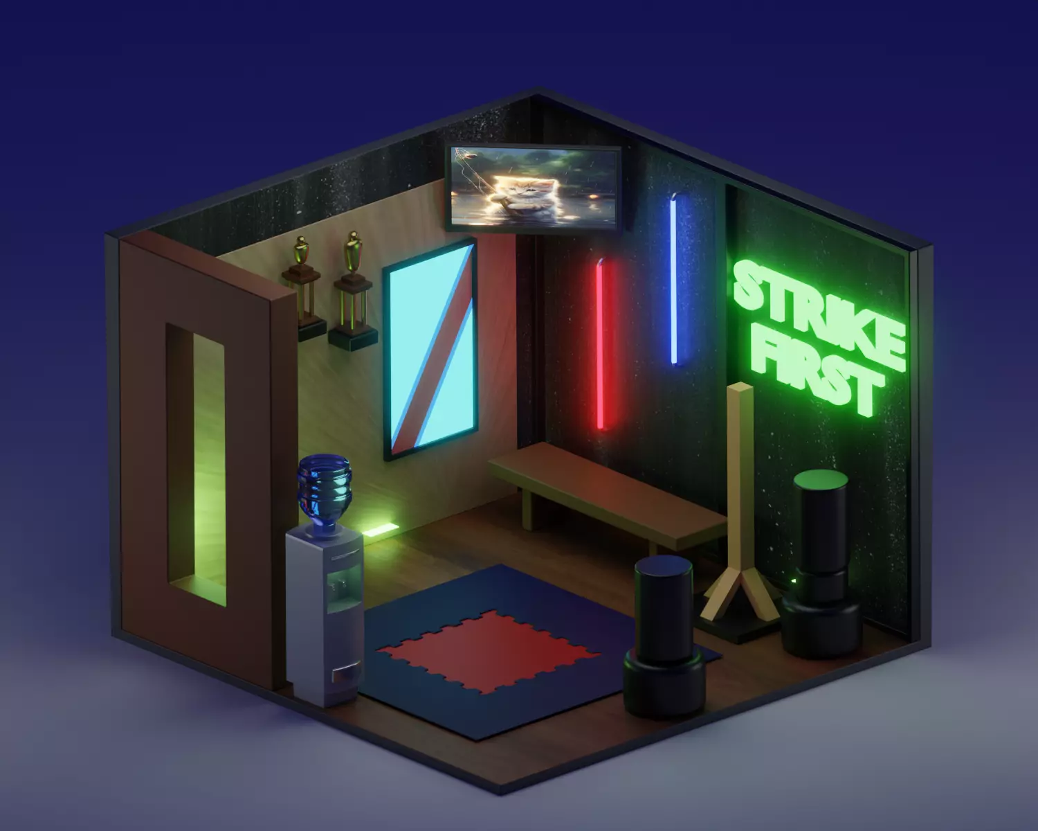 interior Free 3D model_0