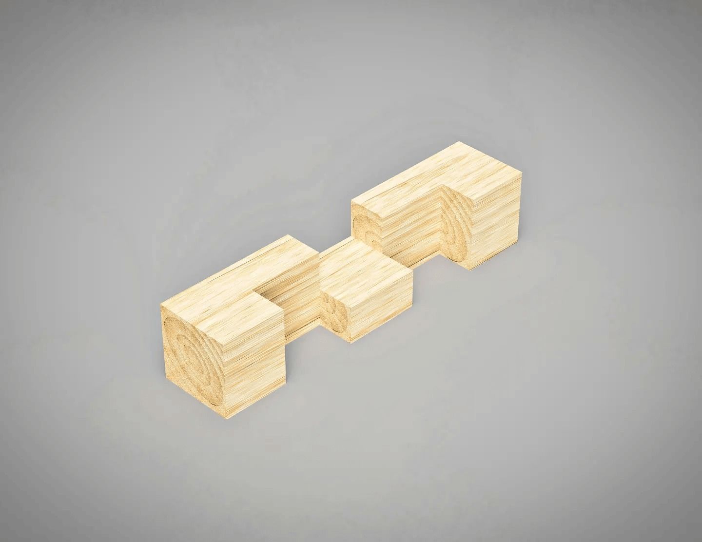 Newtons Cross - 3D Puzzle 3D print model_1