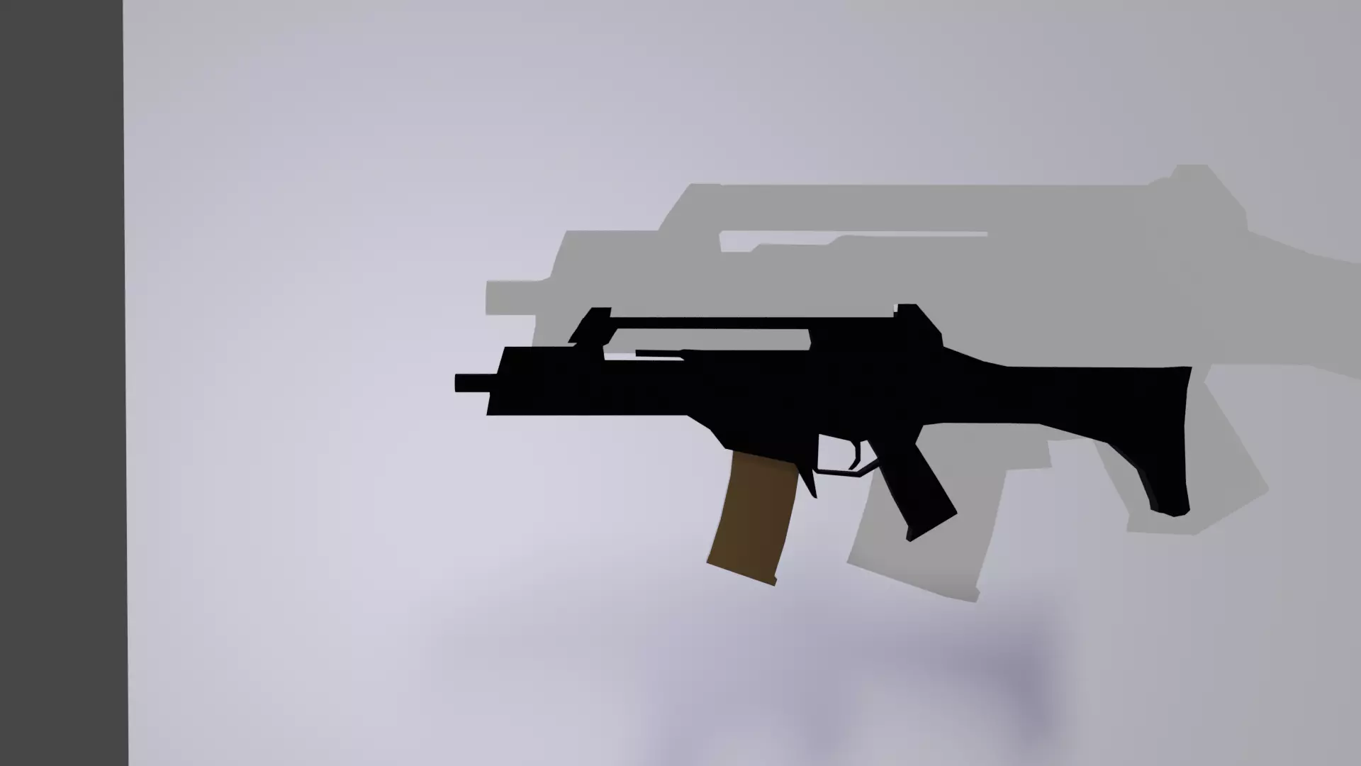 Low poly g36 Free 3D model