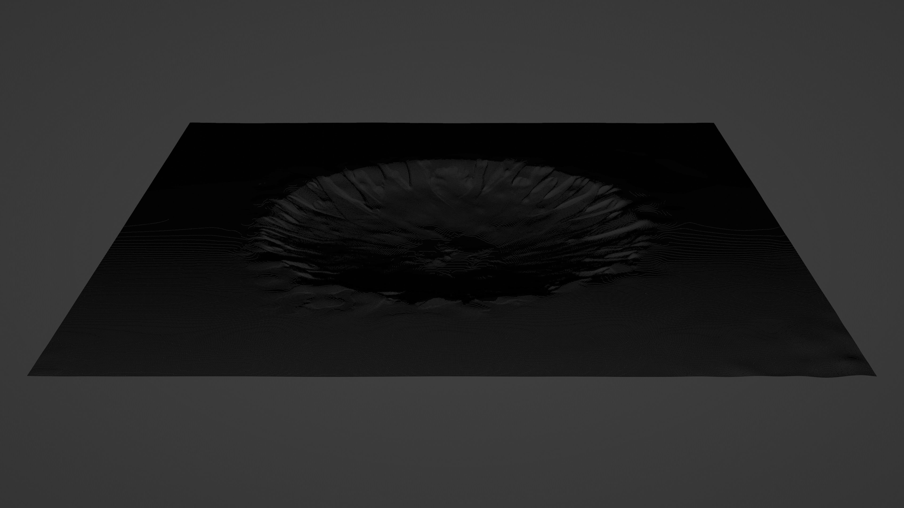 Mars Crater 3D model_6