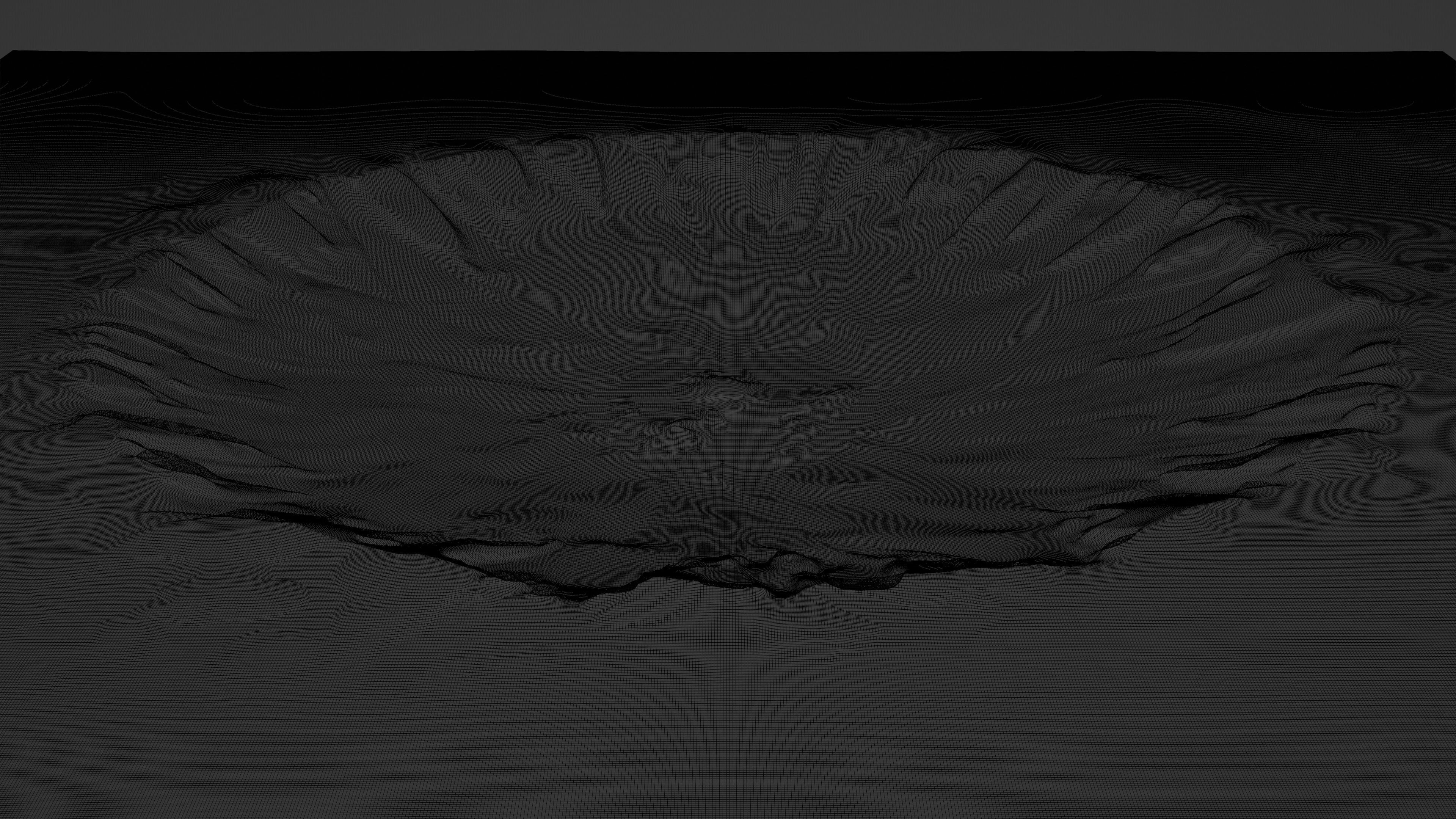 Mars Crater 3D model_5