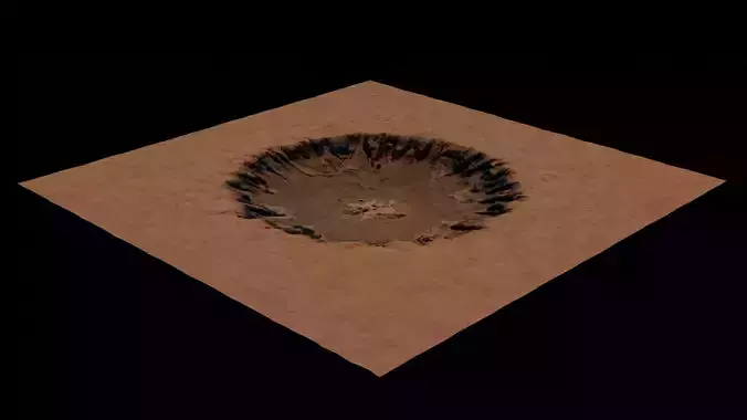Mars Crater