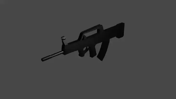 Low Poly QBZ95