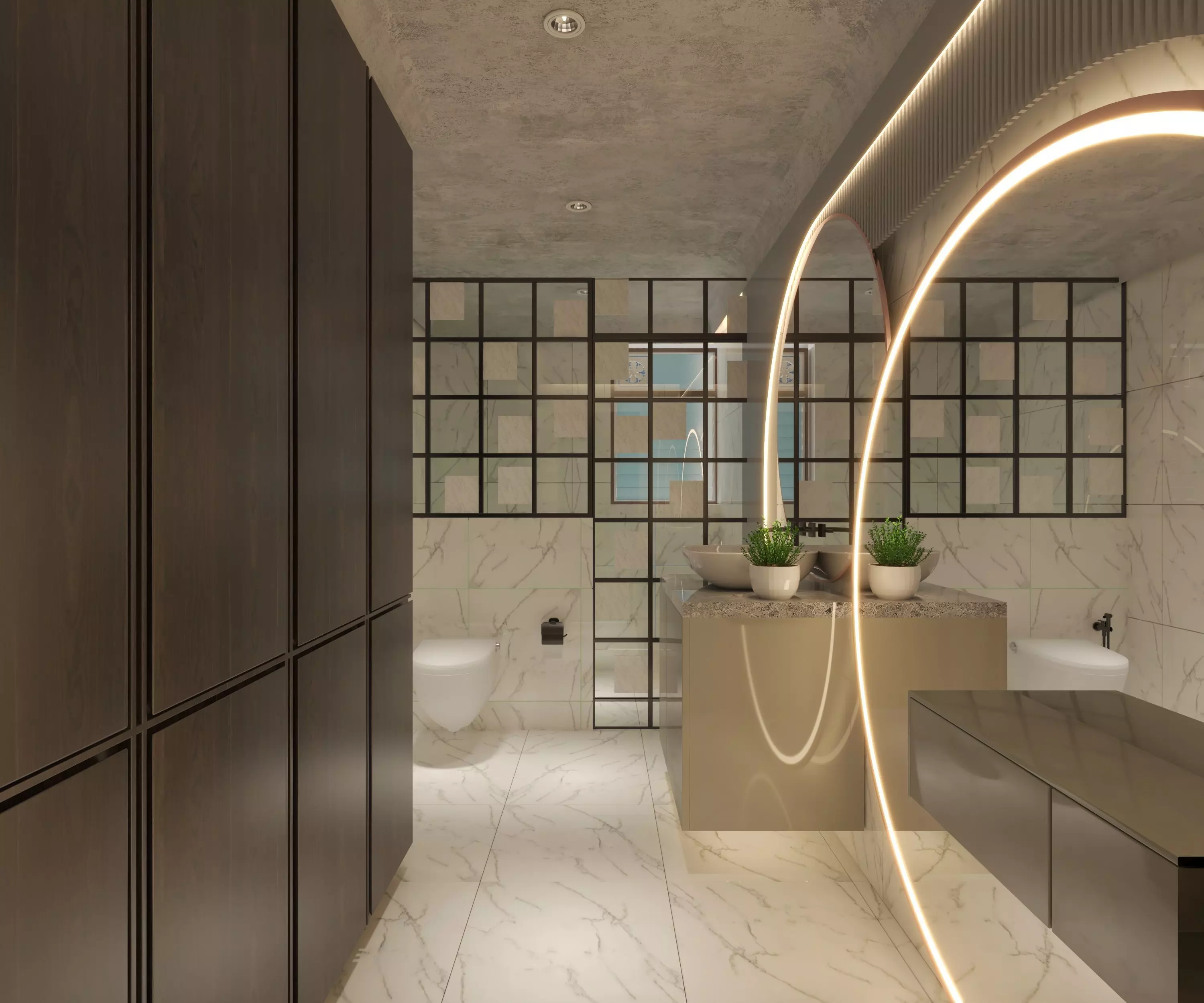 Master Washroom 3D model_0