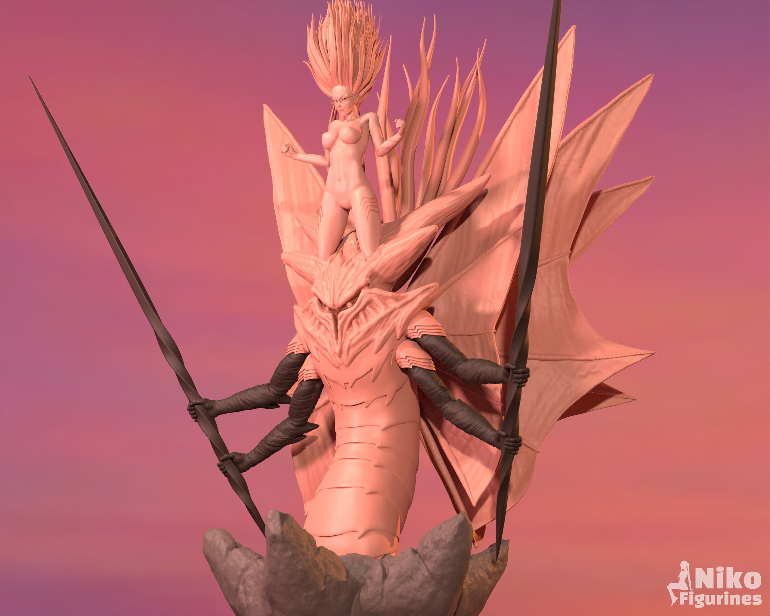 Psykorochi One Punch Man 3D print model_5