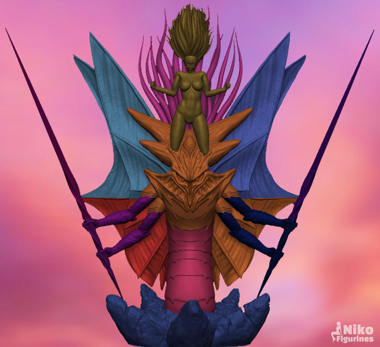 Psykorochi One Punch Man 3D print model_15