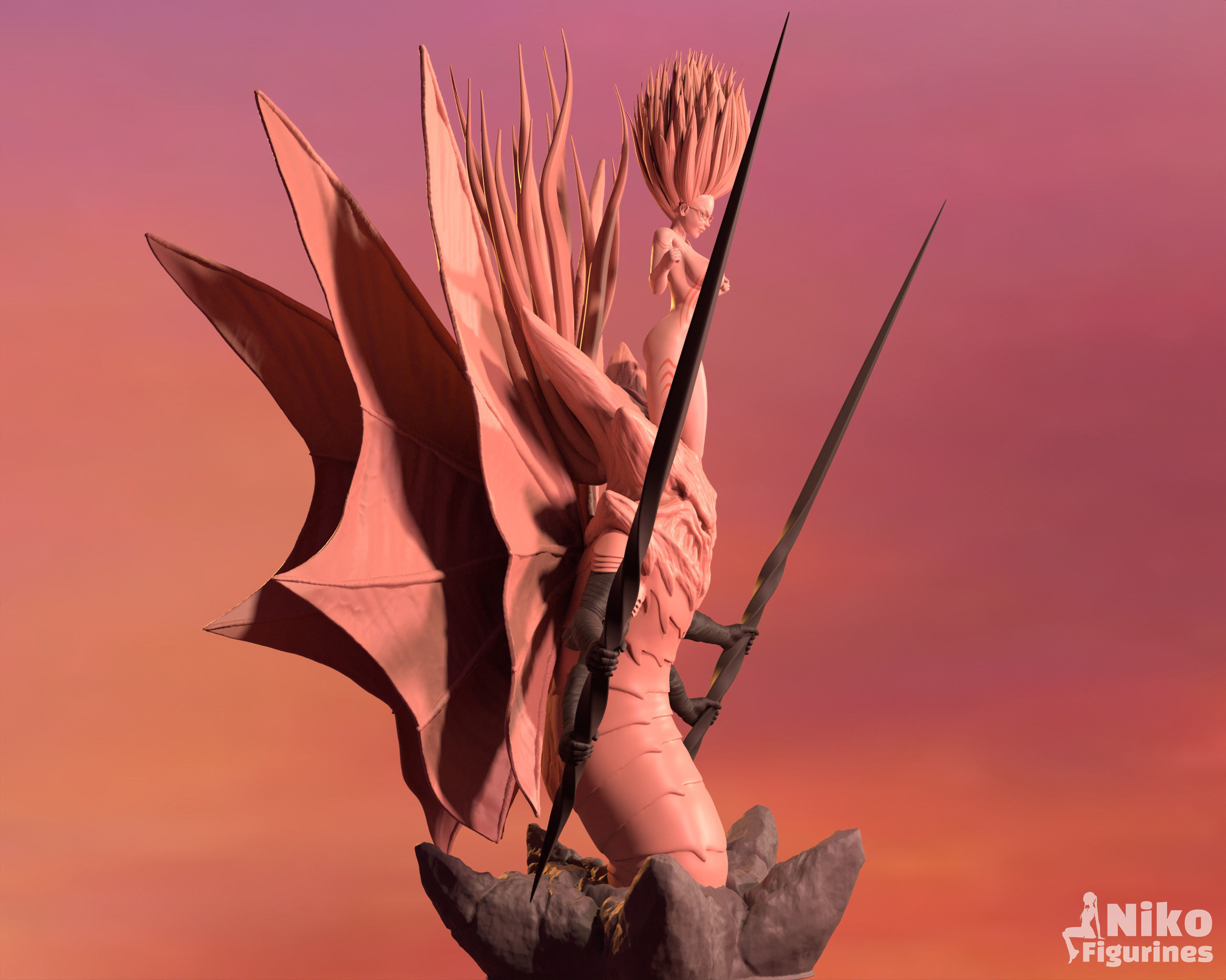 Psykorochi One Punch Man 3D print model_2