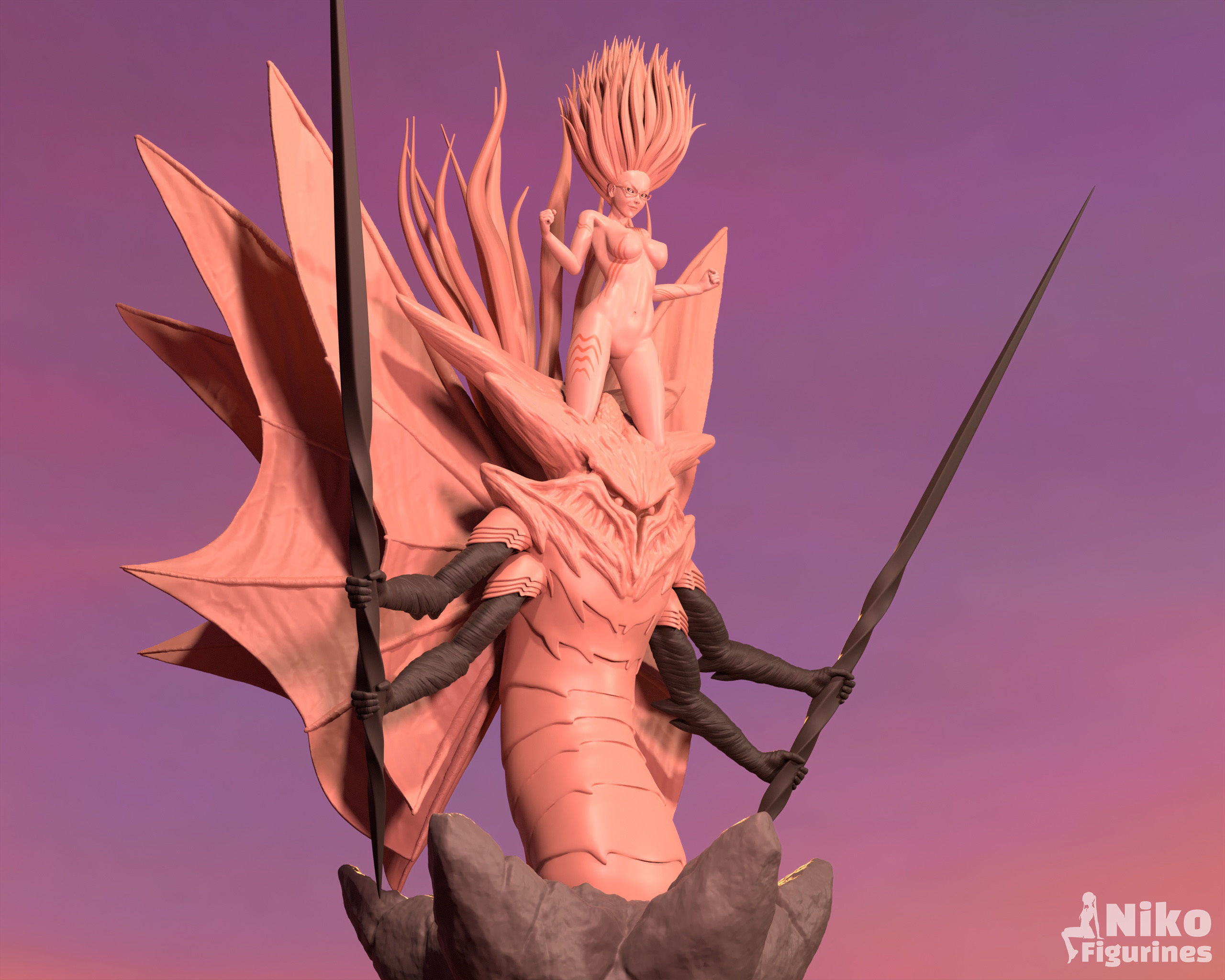 Psykorochi One Punch Man 3D print model_3