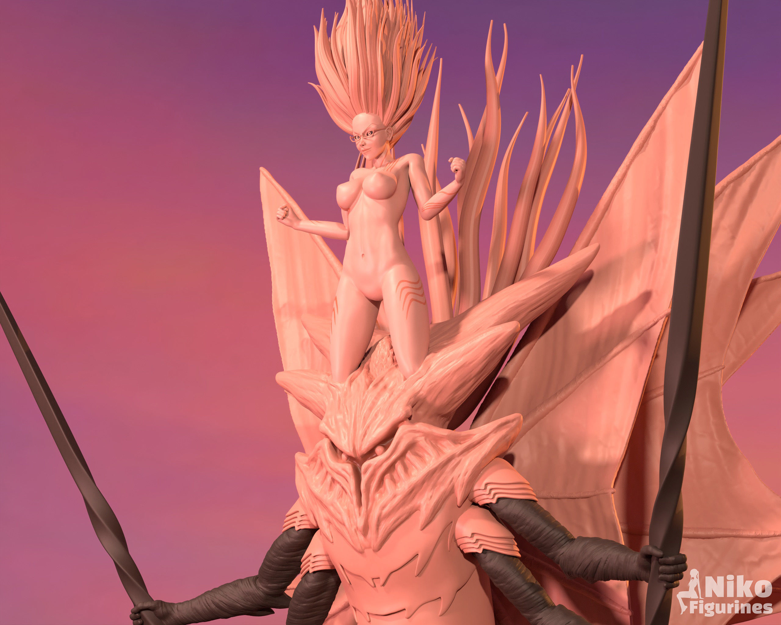 Psykorochi One Punch Man 3D print model_9