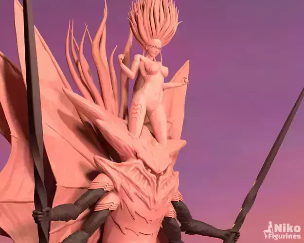 Psykorochi One Punch Man 3D print model