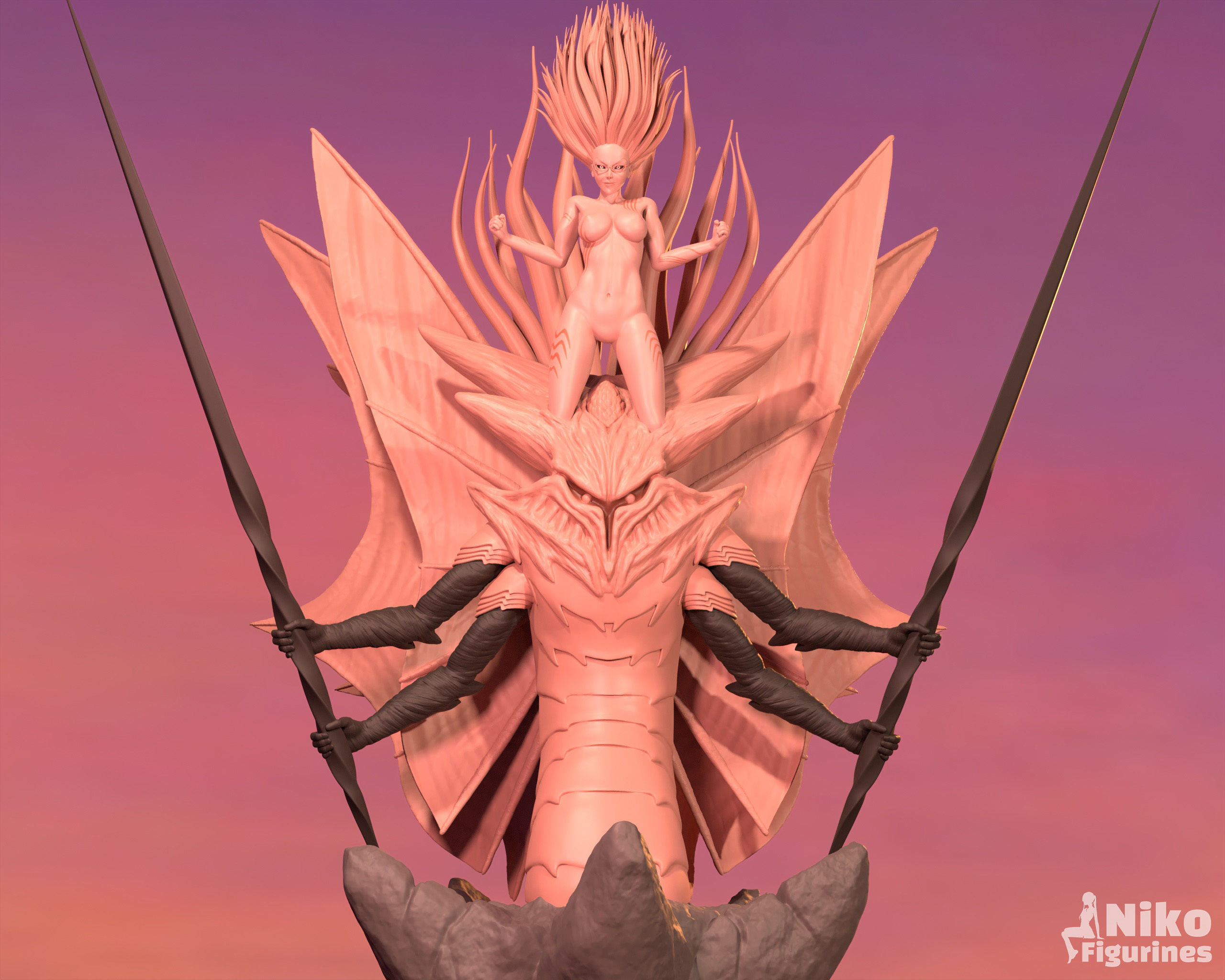 Psykorochi One Punch Man 3D print model_4