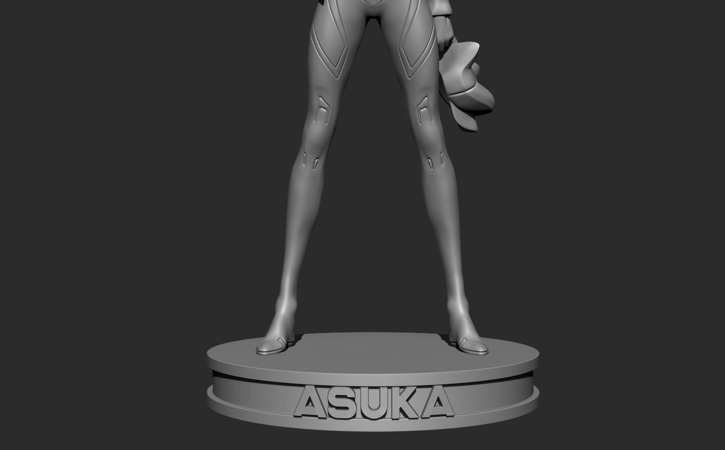 Asuka Langley -  Evangelion 3D print model_4