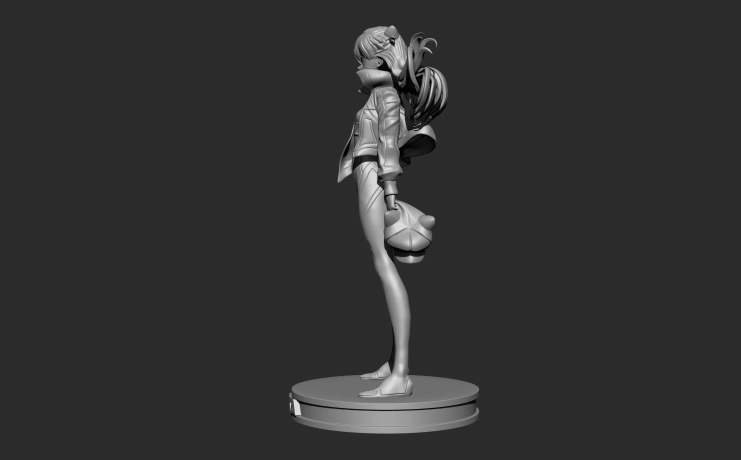 Asuka Langley -  Evangelion 3D print model_6