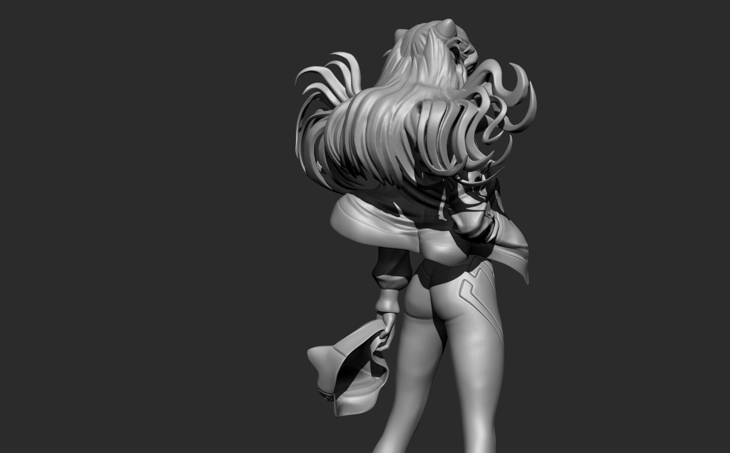 Asuka Langley -  Evangelion 3D print model_3