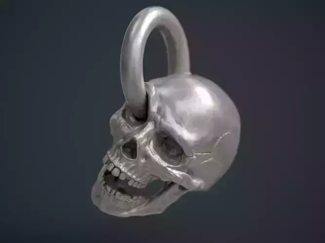 Deathgaze Skull Pendant 3D print model