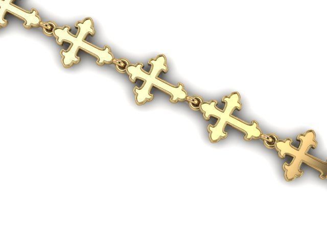 NEW UNIQUE JESUS CHAIN LINK  BEST FOR ALL JEWELRY METALS  3D print model_7