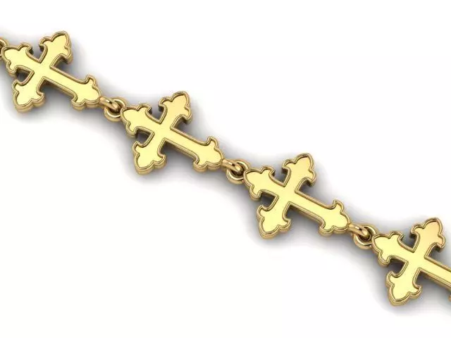NEW UNIQUE JESUS CHAIN LINK  BEST FOR ALL JEWELRY METALS  3D print model_0