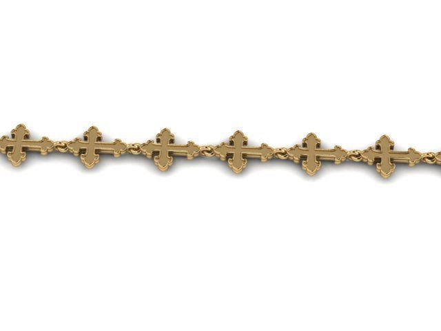 NEW UNIQUE JESUS CHAIN LINK  BEST FOR ALL JEWELRY METALS  3D print model_6