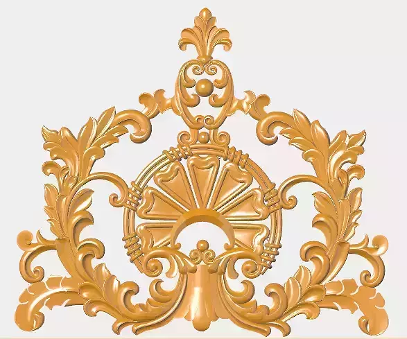 wood ornament decoration for furniture 