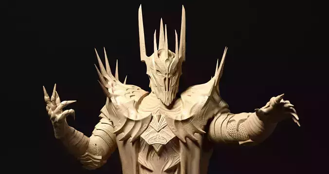 Sauron - Lord of the Rings 3D print model 3D print model