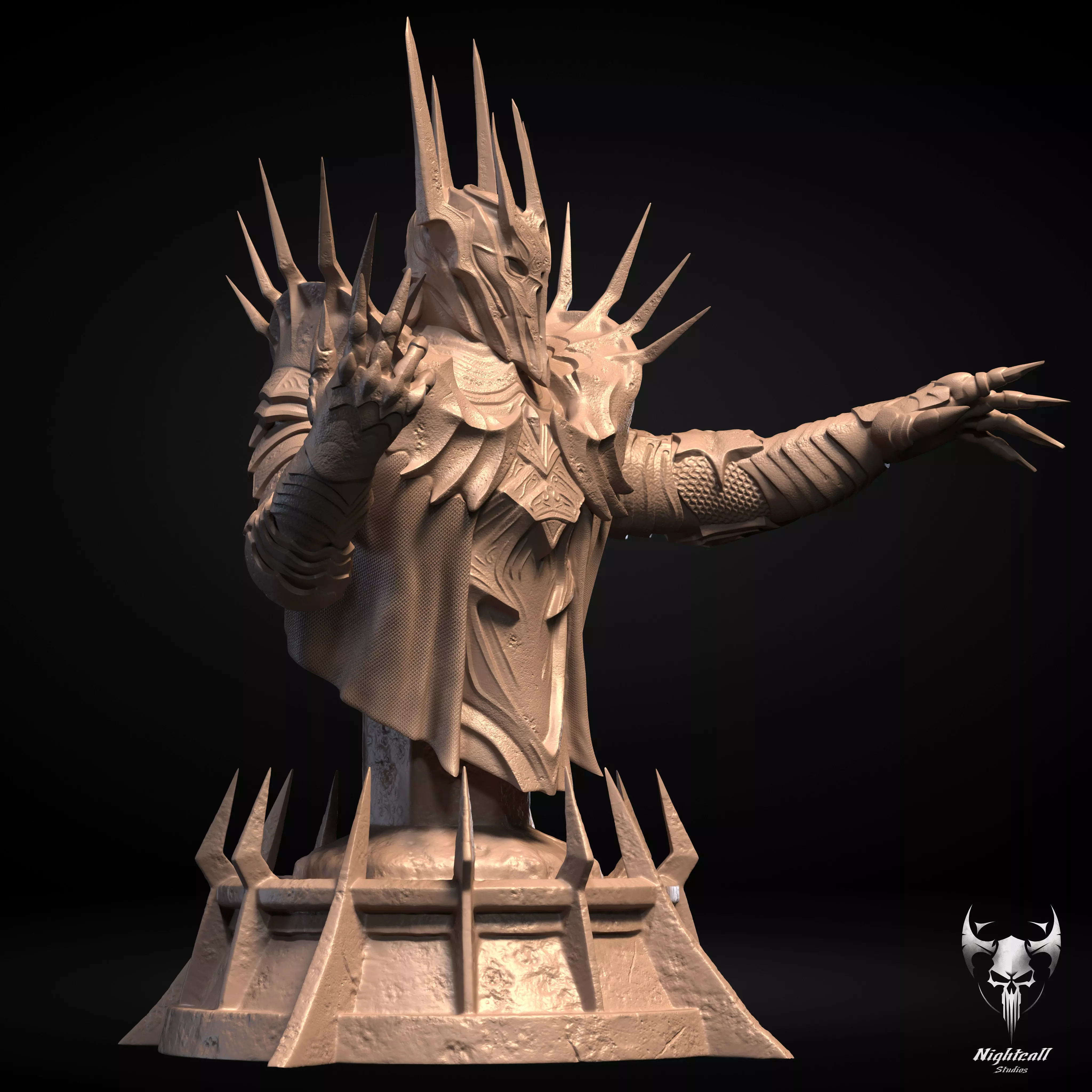 Sauron - Lord of the Rings 3D print model 3D print model_2