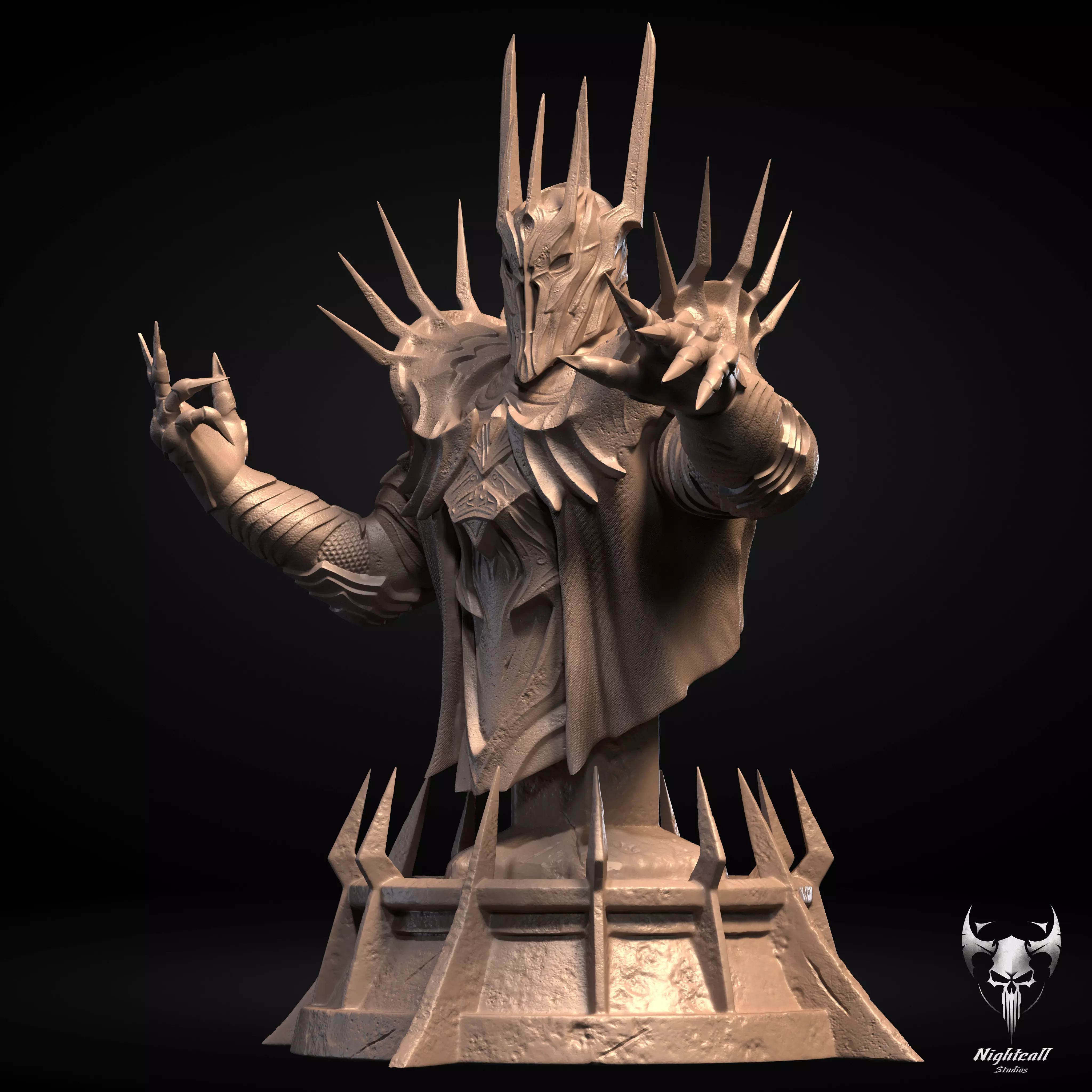 Sauron - Lord of the Rings 3D print model 3D print model_3