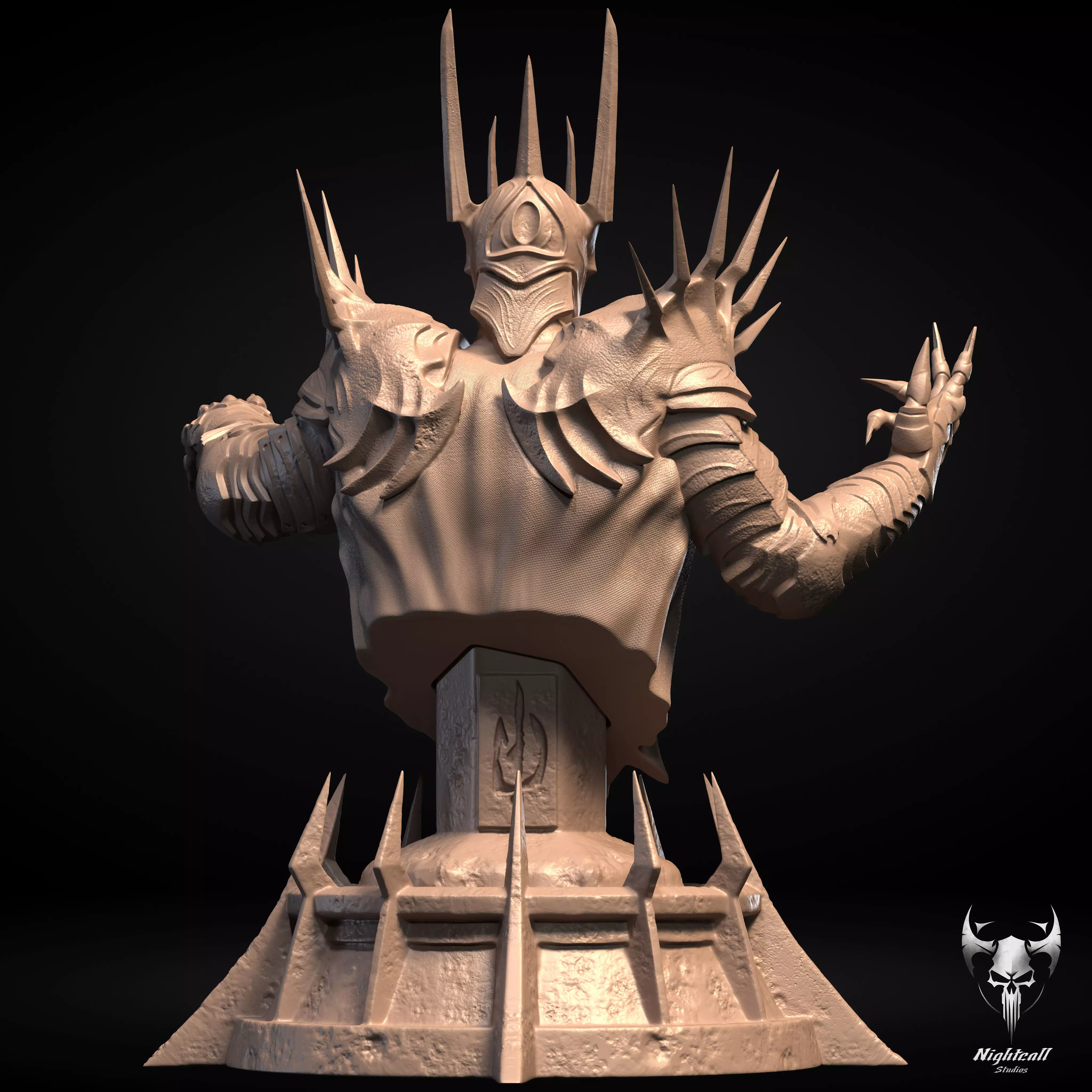 Sauron - Lord of the Rings 3D print model 3D print model_4