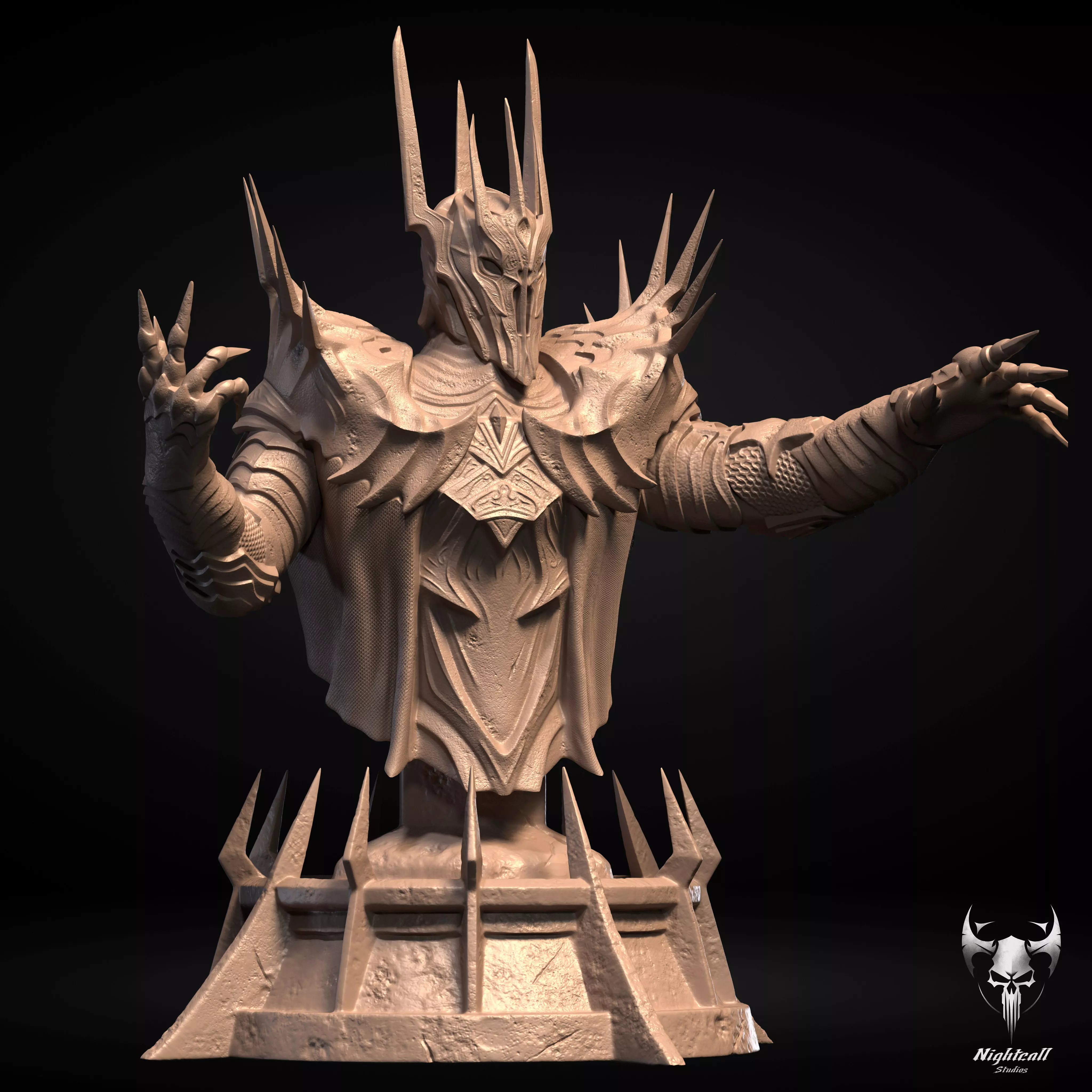 Sauron - Lord of the Rings 3D print model 3D print model_1