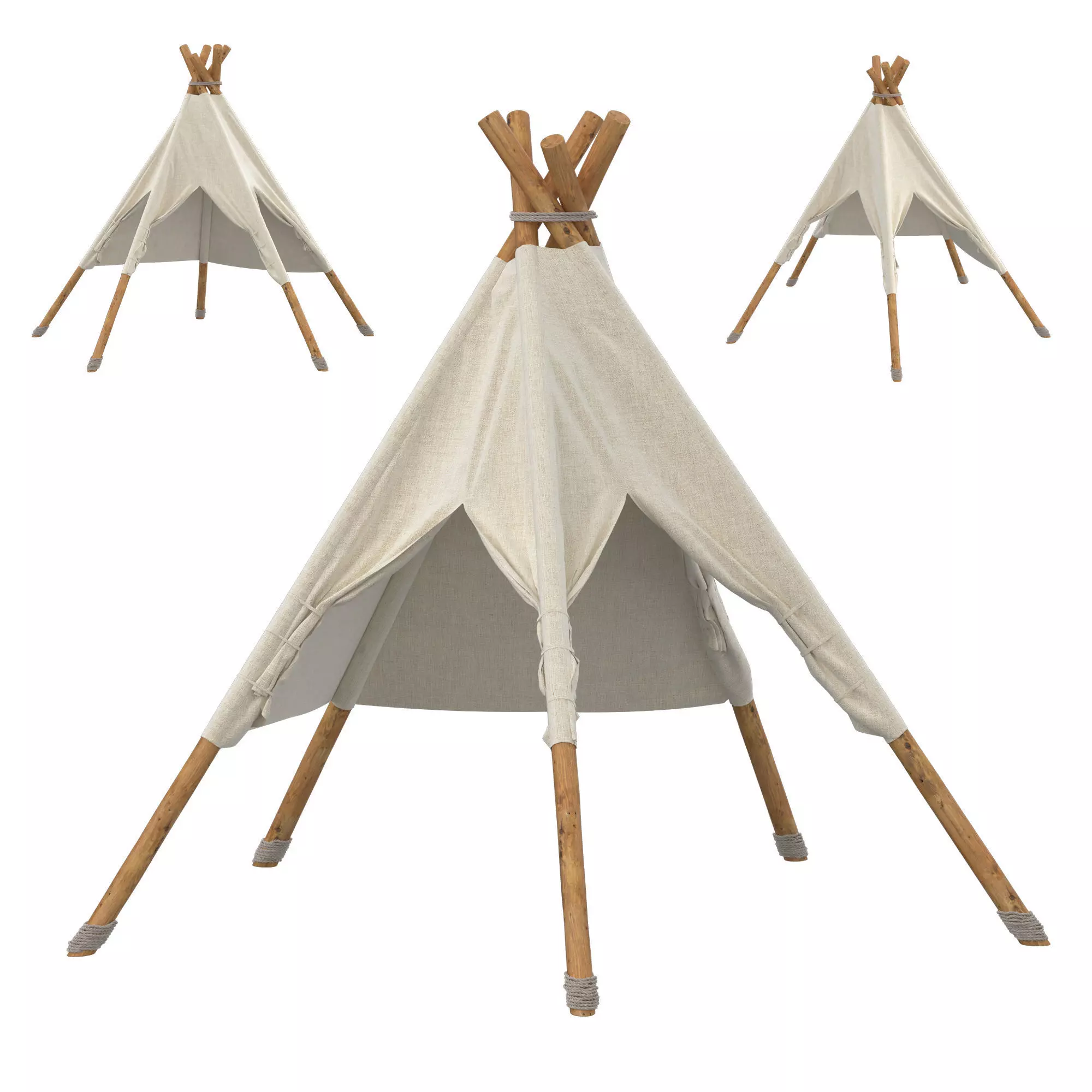 Outdoor Awning 3D model_0