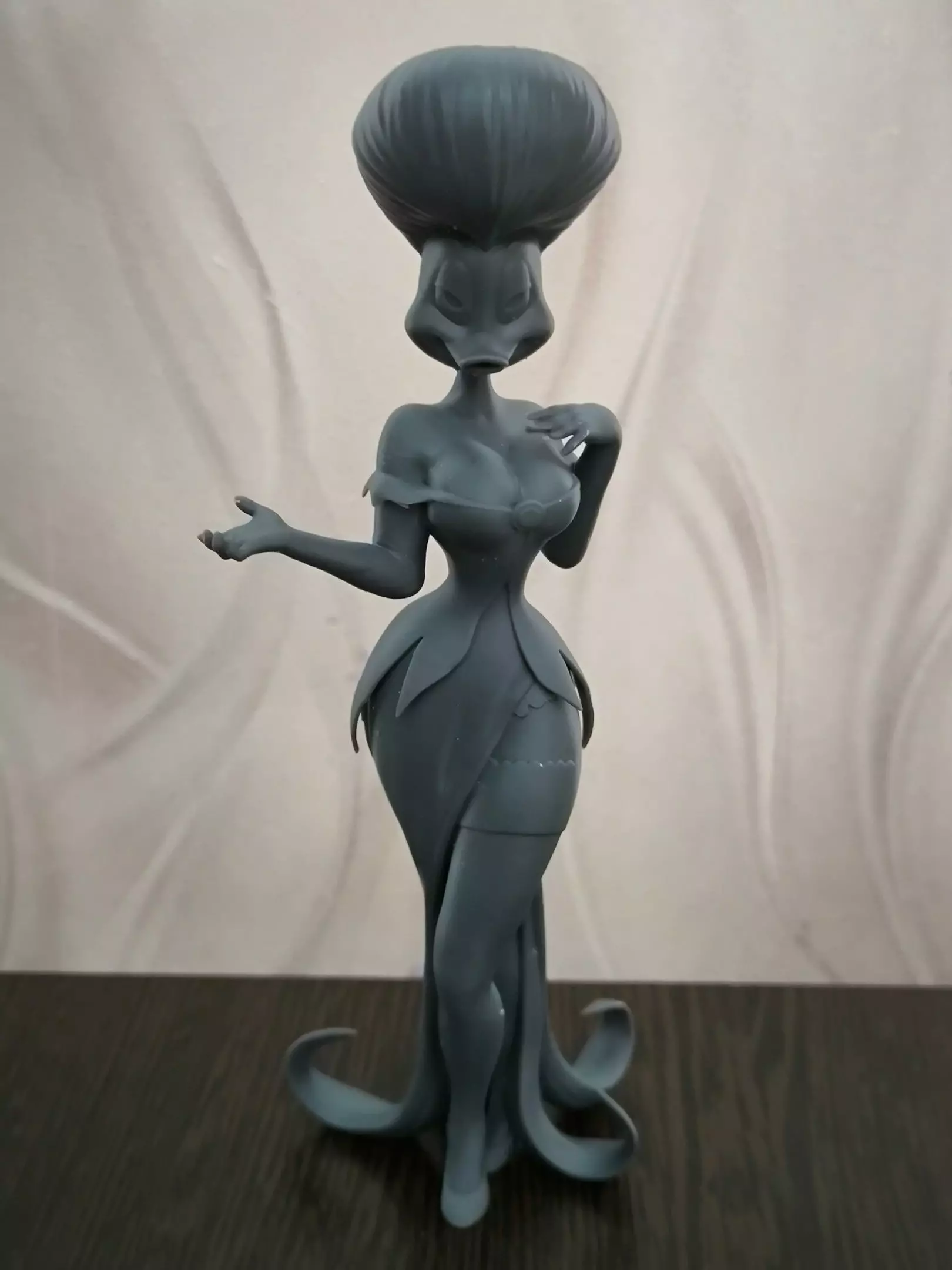 Morgana for 3d print STL 3D print model_0