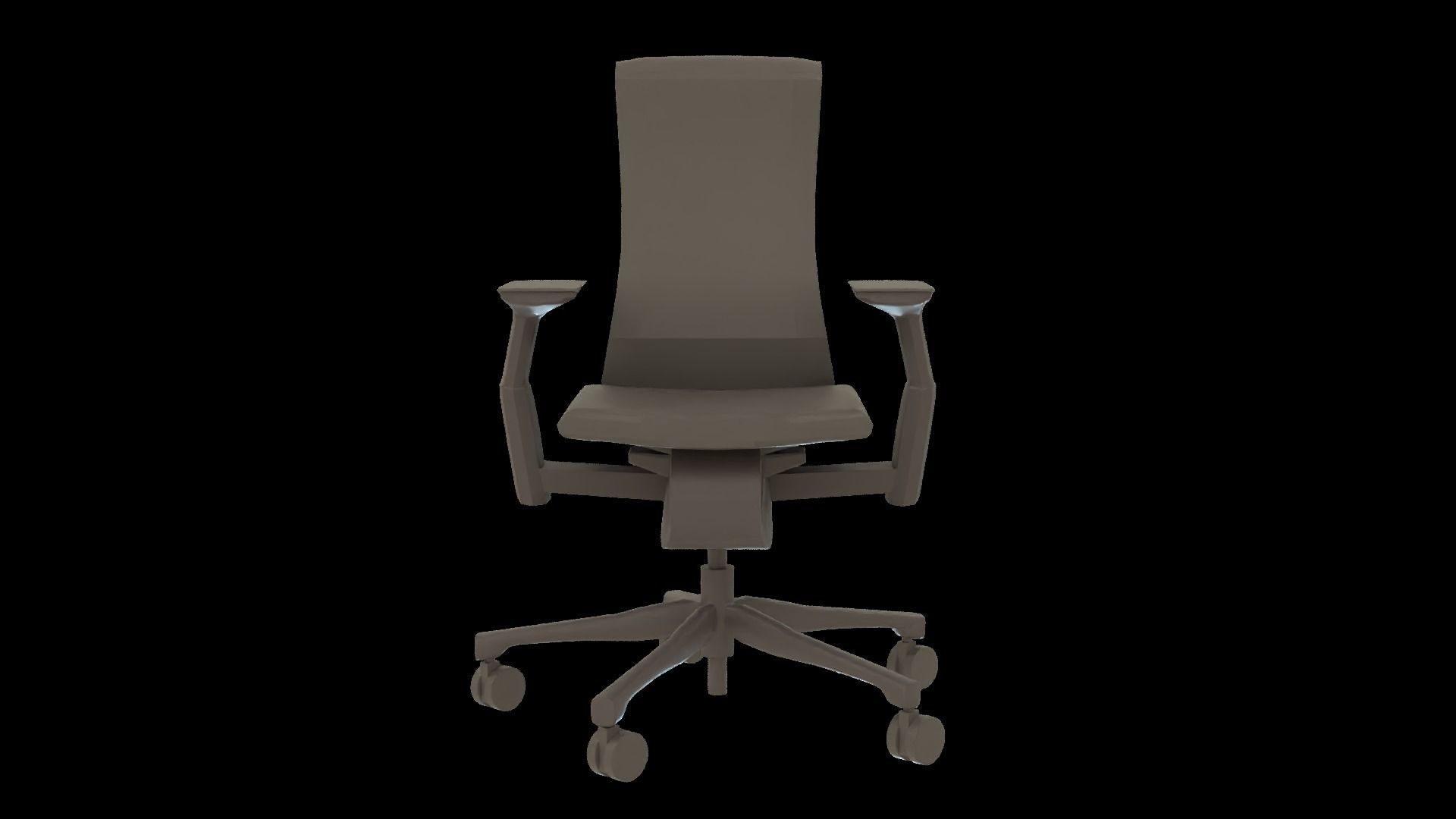 Office Chair 3D model_4