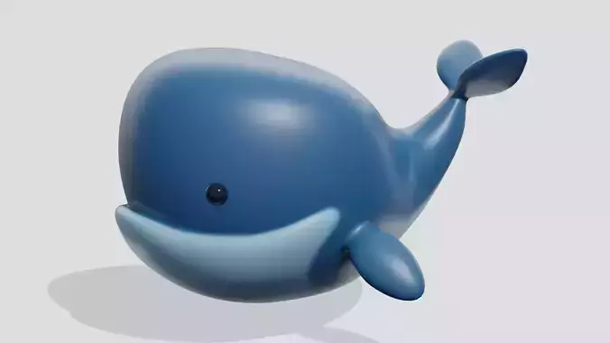 Cute little whale 