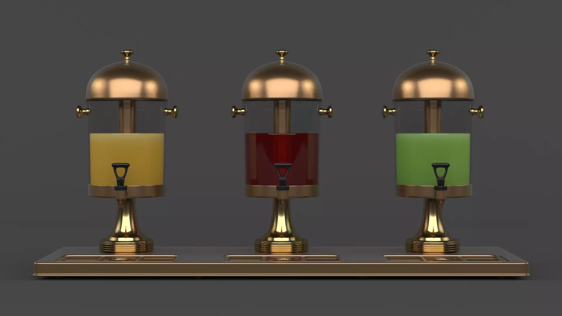 Juice Dispenser 3D model