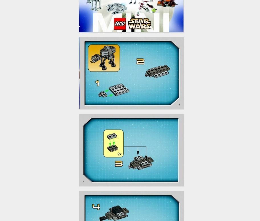 STAR WARS MINI AT-AT 3D model_10