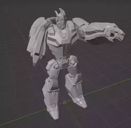 Zeta Prime Fall of Cybertron pose 1 3D print model