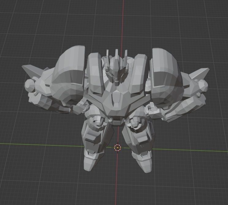 Zeta Prime Fall of Cybertron pose 2 3D print model_2