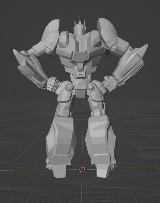 Zeta Prime Fall of Cybertron pose 2 3D print model_1