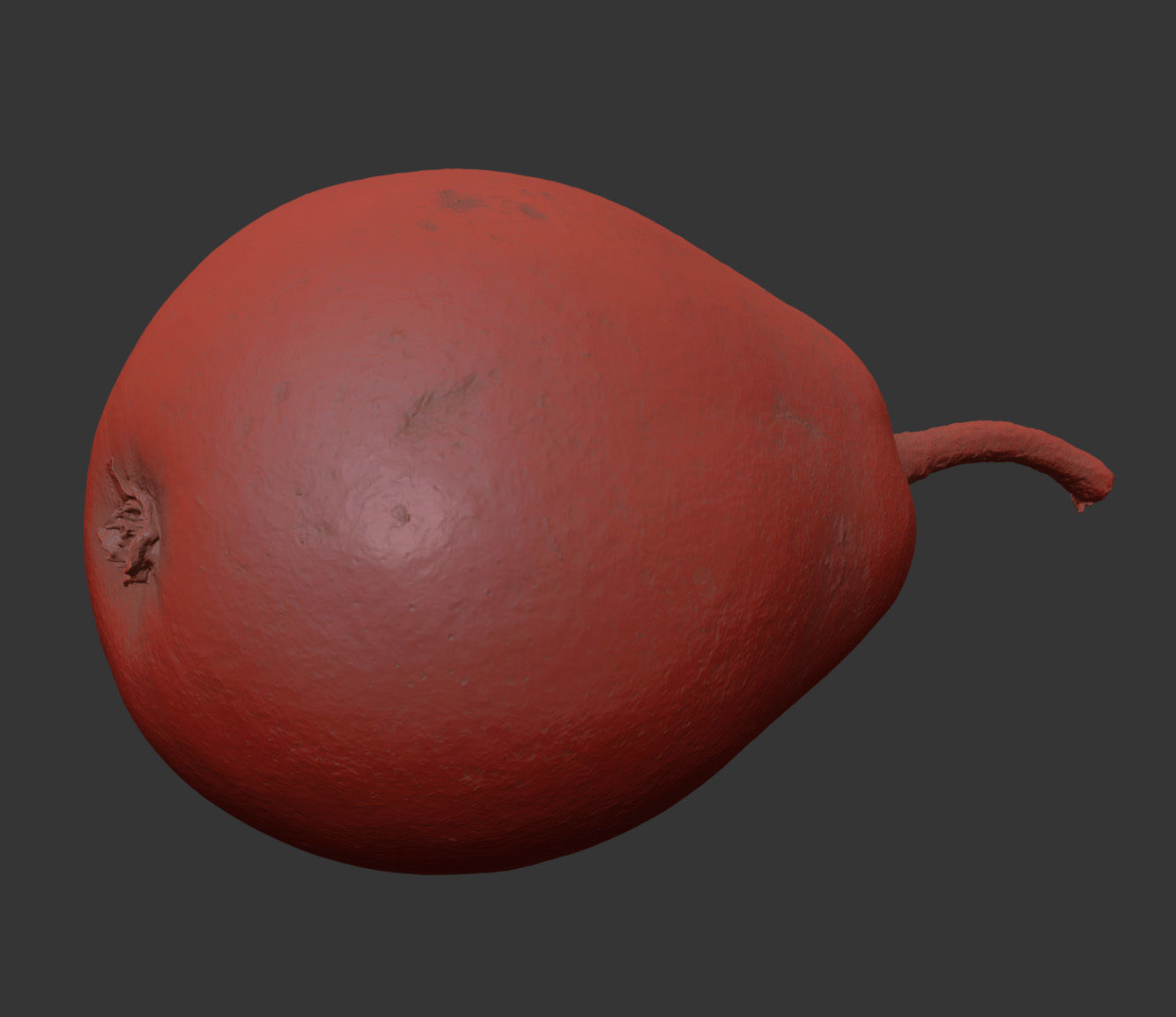 Pear  3D model_7