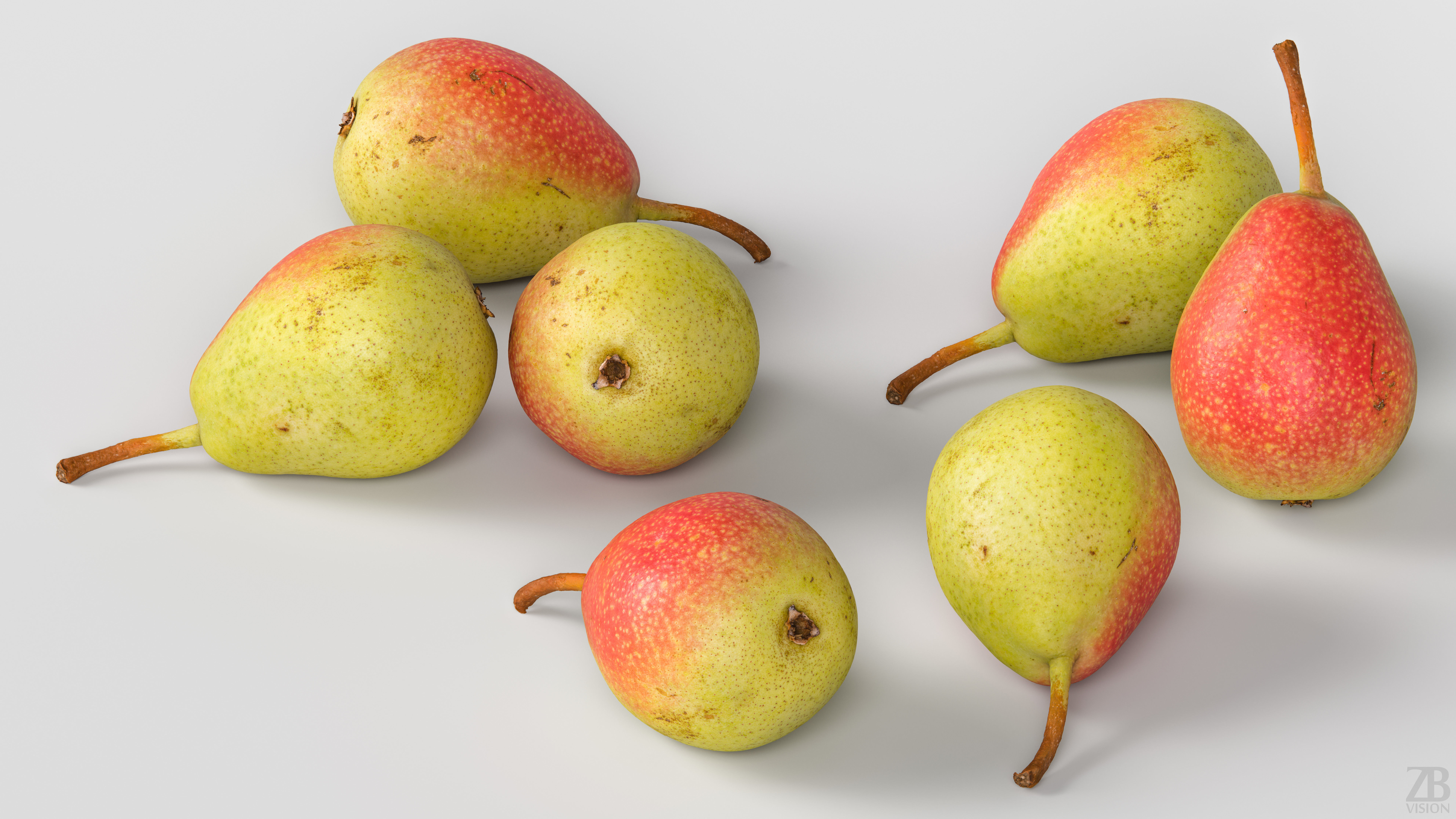 Pear  3D model_2