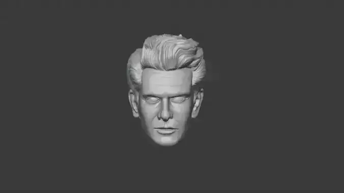 marvel legends andrew garfield angry concerned head 3D print model