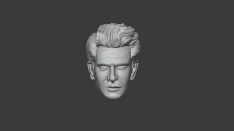 marvel legends andrew garfield angry concerned head 3D print model