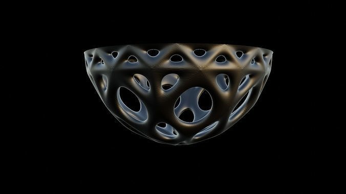 bowl show piece model 3D model