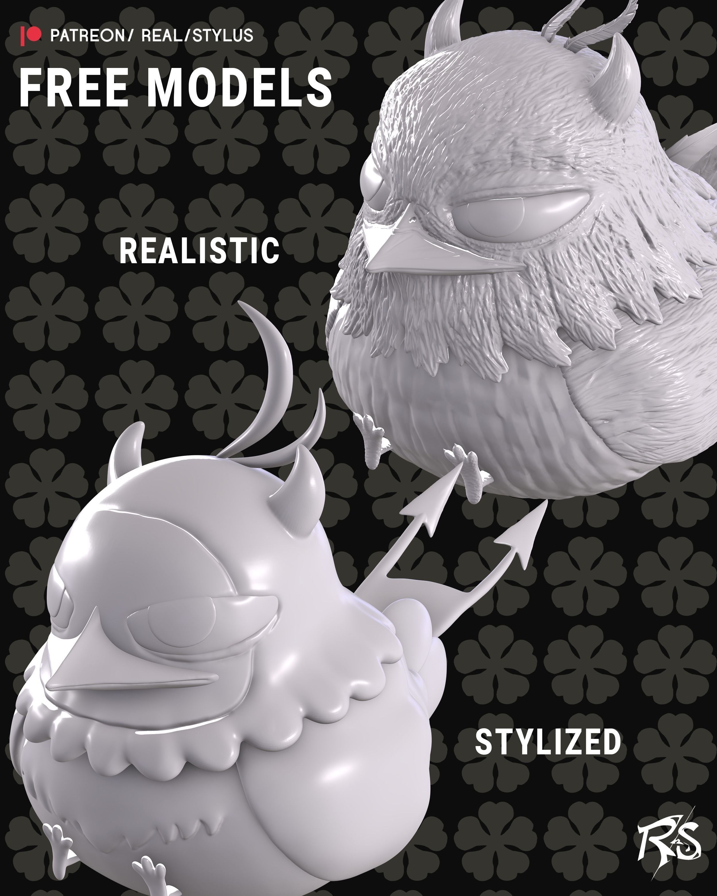 Nero -3D PRINT - Black Clover 2 Figures FREE free 3D model 3D printable | CGTrader