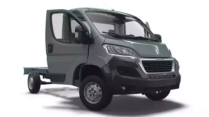 Peugeot Boxer Chassis Truck SCab 3450WB HQInterior 2023