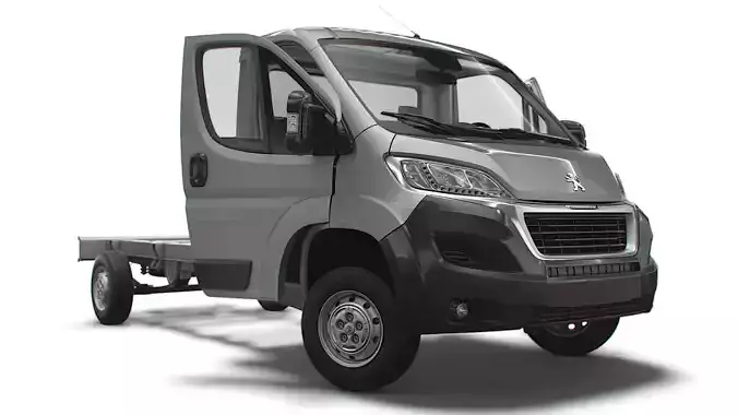Peugeot Boxer Chassis Truck SCab 4035WB HQInterior 2023