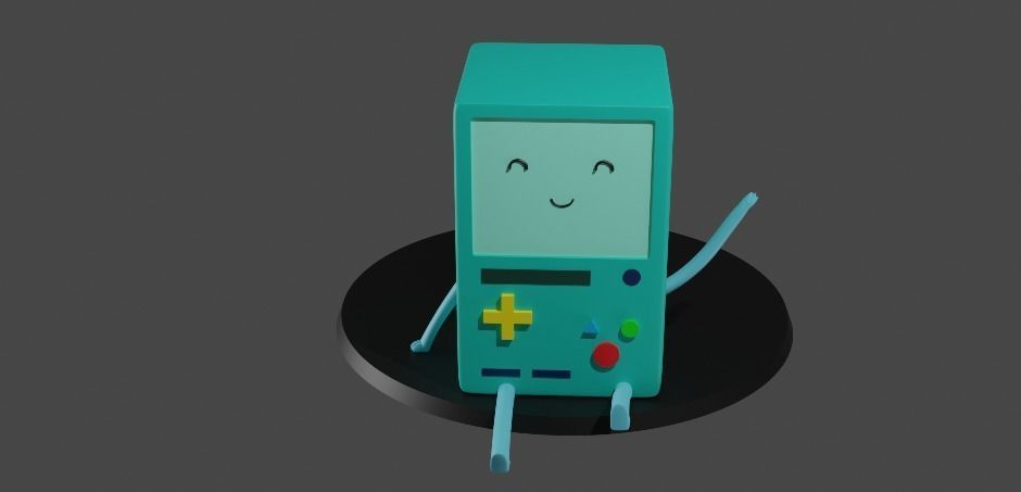 BMO from adventure time 3D model_1