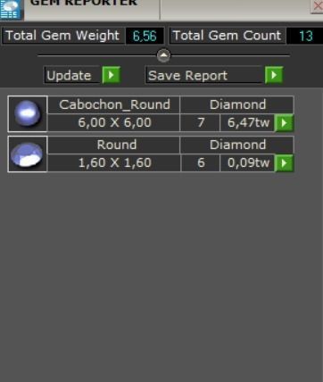 ring stone cabochon 3D print model_4