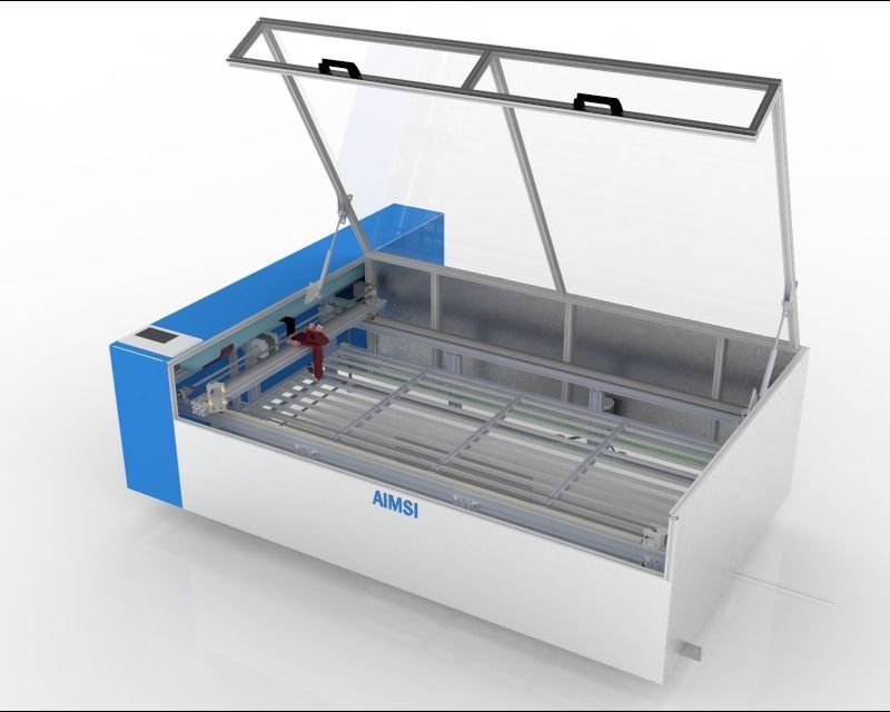 CO2 LASER MACHINE 3D model_3